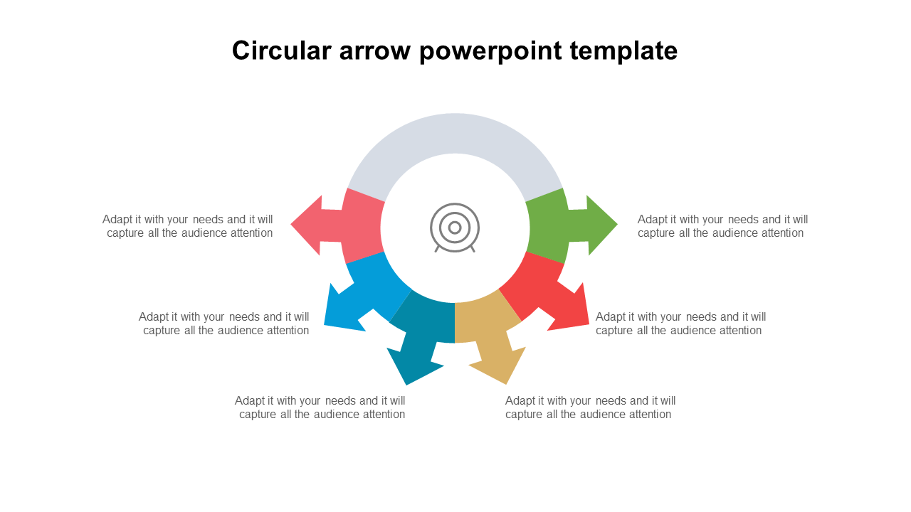 Best Circular Arrow PowerPoint Template Designs